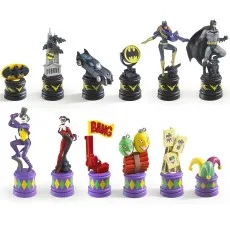 Noble Collection The Batman Chess Set NN4680 | Dark Knight vs Joker Collectible
