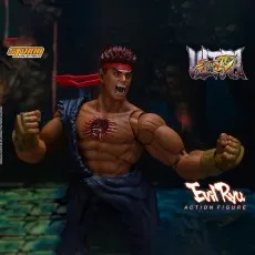 Storm Collectibles Ultra Street Fighter IV Evil Ryu 1/12 Action Figure 7Inch STM87174