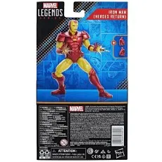 Marvel Legends Iron Man Heroes Return Action Figure 6 inch F3686 – Comics Inspired