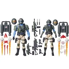 Hasbro G.I. Joe Classified Series Steel Corps Troopers F7730 – 6-Inch Action Figure 2-Pack