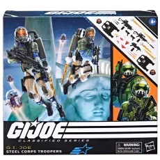 Hasbro G.I. Joe Classified Series Steel Corps Troopers F7730 – 6-Inch Action Figure 2-Pack