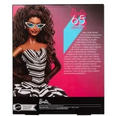 Barbie 65th Anniversary Collectible Doll with Sapphire Earrings HRM59