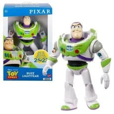 Buzz Lightyear action figure one loose and one in the Toy Story Pixar window box.