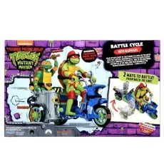 TMNT Mutant Mayhem Raphael Battle Cycle with Exclusive Figure – 83432CO