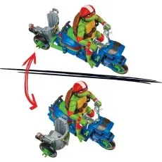 TMNT Mutant Mayhem Raphael Battle Cycle with Exclusive Figure – 83432CO