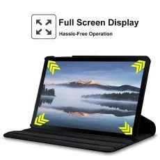 Case for Samsung Galaxy Tab S4 (10.5 Inch) T830/T835 Protective Leather 360 Rotating Stand Cover