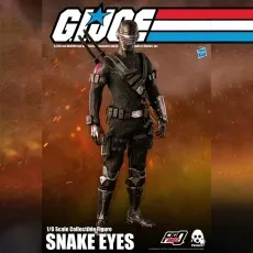Threezero G.I. Joe 1/6 Snake Eyes Action Figure 3Z0215