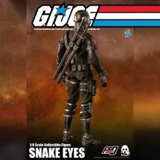 Threezero G.I. Joe 1/6 Snake Eyes Action Figure 3Z0215