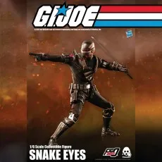 Threezero G.I. Joe 1/6 Snake Eyes Action Figure 3Z0215