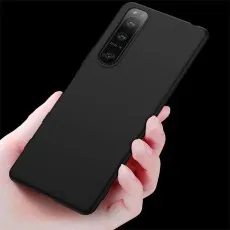 Sony Xperia 1 II / 1 III / 5 / 5 III High Quality Matte Black Soft TPU Case Cover Loadbasket