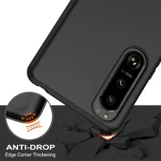 Sony Xperia 1 II / 1 III / 5 / 5 III High Quality Matte Black Soft TPU Case Cover Loadbasket
