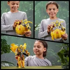 Transformers Rise of the Beasts Bumblebee 2-in-1 Mask and Robot Toy - F4649