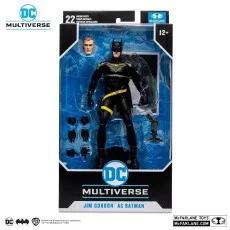 McFarlane Toys DC Multiverse 7 Inch Jim Gordon as Batman Action Figure 17028