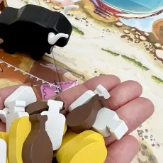 Pretzel Games Yak Board Game ‎PZG20080EN – Strategy Family Game Ages 8 plus(2-4 Players)