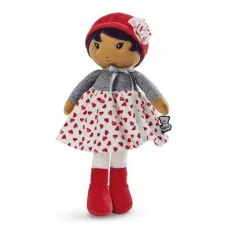 Kaloo Tendresse Jade K 32cm Soft Doll – My First Fabric Doll in Red K962000