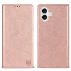 Apple iPhone 17 Leather Wallet Case Cover – Black, Red, Pink & More