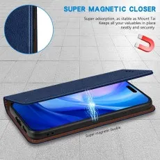 Apple iPhone 17 Leather Wallet Case Cover – Black, Red, Pink & More