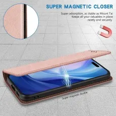 Apple iPhone 17 Leather Wallet Case Cover – Black, Red, Pink & More