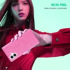 Apple iPhone 17 Leather Wallet Case Cover – Black, Red, Pink & More