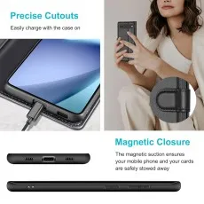 Apple iPhone 17 Air Leather Wallet Case Cover – Multi-Colour Protection