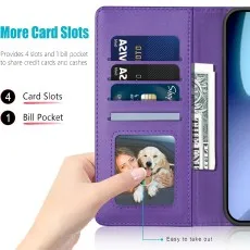 Apple iPhone 17 Air Leather Wallet Case Cover – Multi-Colour Protection