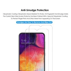 Samsung A50 Screen Protector Bubble Free Tempered Glass (2 Pack)