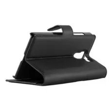 Huawei Honor 7 Black PU Leather Wallet Case with Stand & Magnet