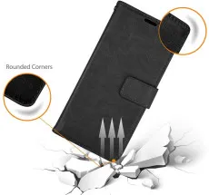 Honor View 20 Case (2018) Leather Flip Stand Book Wallet Cover