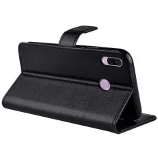 Huawei Y9 Case (2019) Premium Leather Folio Case - Stand Flip Wallet Cover