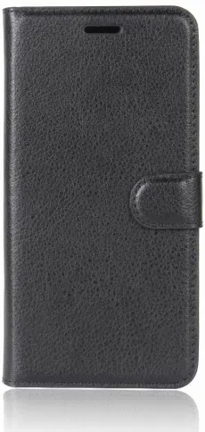 Honor 6X Leather Wallet Cover – Magnetic Closure & Card Holder