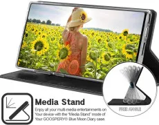 Samsung Note 20 Leather Phone Case - Wallet Book Cover