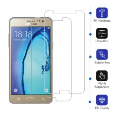 Samsung Galaxy On5 Screen Protector Tempered Glass Scratch Resistant (2 Pack)