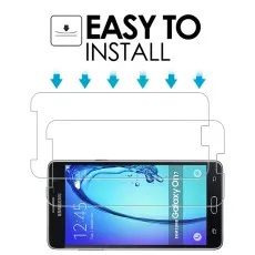 Samsung Galaxy On7 Tempered Glass Protector Ultra Thin & Durable (2 Pack)