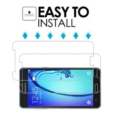 Samsung Galaxy On7 Pro Tempered Glass Ultra Thin & Durable (2 Pack)