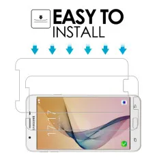 Samsung On7 2016 Screen Protector Ultra Thin, Scratch Resistant, 9H Hardness Tempered Glass - (2 Pack)