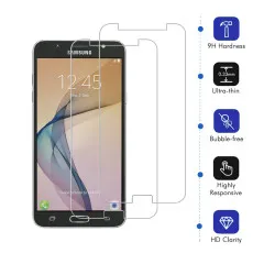 Samsung On8 Screen Protector UK Tempered Glass Crystal Clear, Ultra Thin, Scratch Resistant, 9H Hardness - (2 Pack)