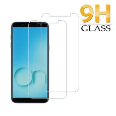 Samsung On6 Screen Protector 9H Tempered Glass Crystal Clear (2 Pack)