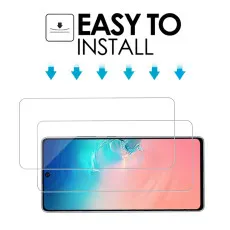 Samsung S10 Lite Screen Protector Crystal Clear Tempered Glass (2 Pack)