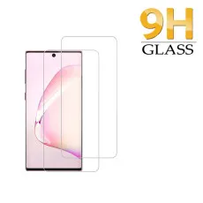 Tempered Glass For Samsung Note10 Lite Screen Protector Oleophobic Coating, Crystal Clear, Ultra Thin, Scratch Resistant - (2 Pack)