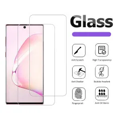 Tempered Glass For Samsung Note10 Lite Screen Protector Oleophobic Coating, Crystal Clear, Ultra Thin, Scratch Resistant - (2 Pack)