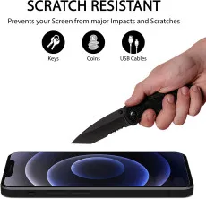 iPhone 12 Pro Screen Protector Tempered Glass Anti-Scratch (2 Pack)