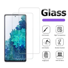 Samsung S20 FE Tempered Glass 2.5D Screen Protector Ultra Thin, Scratch Resistant, 9H Hardness, High Transparency - (2 Pack)