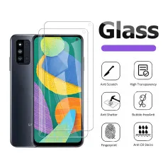 Samsung F52 5G Screen Protector 9H Hardness, High Transparency Bubble Clear Tempered Glass - (2 Pack)