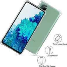 Clear Case For Samsung A8 2018 shockproof Soft Silicone Gel TPU Clear Case Transparent Cover