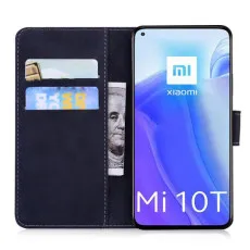 Xiaomi Mi 10T Pro 5G Leather Phone Case – Book Style Wallet Cover UK