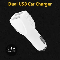Charge Fast – Dual USB Car Charger 2.4A Quick Charging Adapter