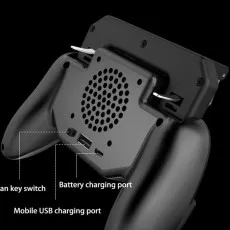 Universal Mobile Phone Game Controller – Triggers, Joystick & Fan for iOS/Android