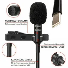 Type C Lavalier Mini Microphone for Android, YouTube, Vlog & More