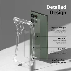 Samsung S23 Bumper Case Slim Shockproof Clear Gel Case