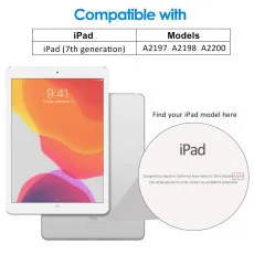 iPad 10.2" 8th Gen (2020) Tempered Glass Screen Protector – 2 Pack